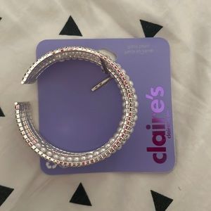 Original Claire’s Pearl and Silver Bracelet.